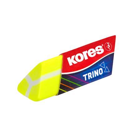 Guma, KORES "Trino", mix neónových farieb 5