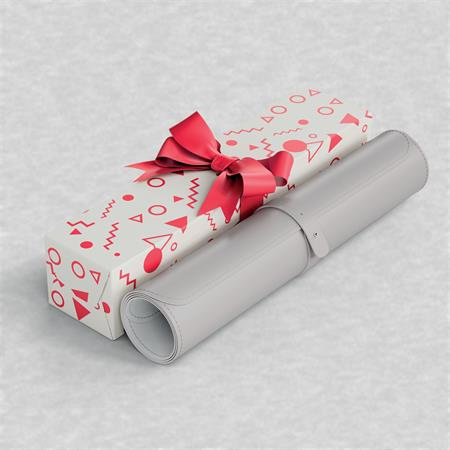 Podložka na stôl, 70x36 cm, LEITZ, svetlosivá 7