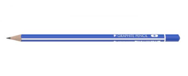 Grafitová ceruzka, B, trojhranná, ICO "Signetta" 1