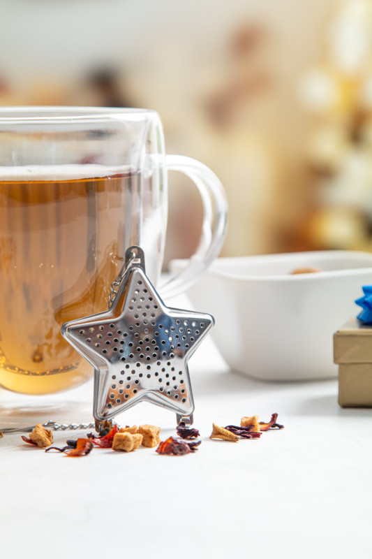 Suodatee vianočné čajítko, hviezda 7