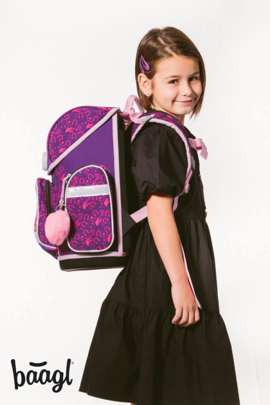 BAAGL SADA 5 Ergo Kôň: aktovka, peračník, vrecko, zástera, peňaženka 8