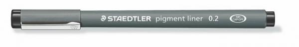 Liner, 0,2 mm, STAEDTLER "Pigment Liner", čierny 1