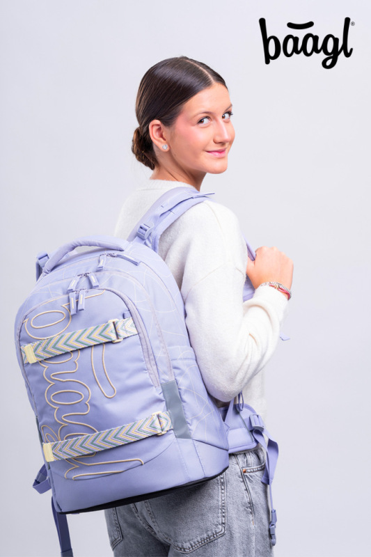 BAAGL SADA 3 Skate Max Mishmash: batoh, peračník, vrecko GRS 9