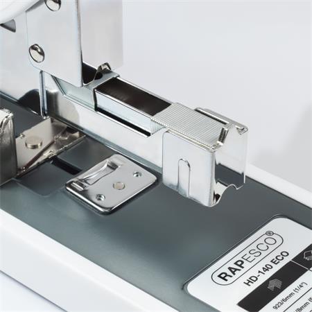 Zošívačka, veľkokapacitná, 140 listov, RAPESCO "ECO HD-140", biela 3