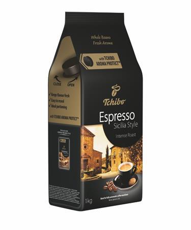 Káva, pražená, zrnková, 1000 g, TCHIBO "Sicilia" 3