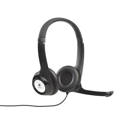 LOGITECH Slúchadlá, "H390", stereo, USB