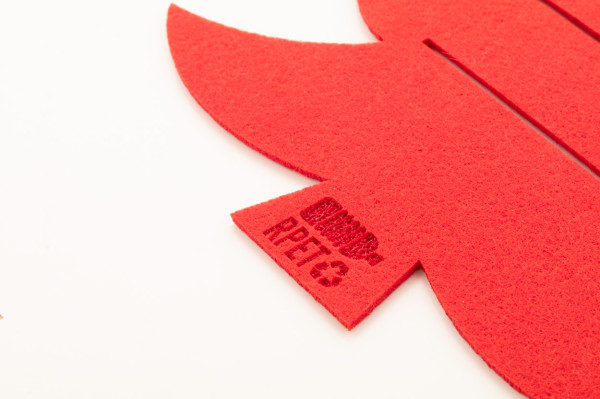 Tonsvik sada vianočných držiakov na príbory RPET 1