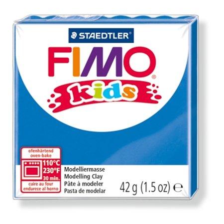 Modelovacia hmota, 42 g, FIMO "Kids", modrá 1
