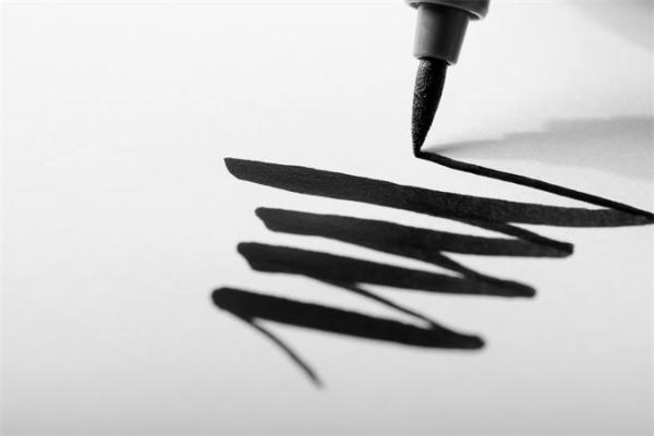 Fixka v tvare štetca, sada, STAEDTLER "Pigment 372", 6 rôznych odtieňov čiernej a sivej 2