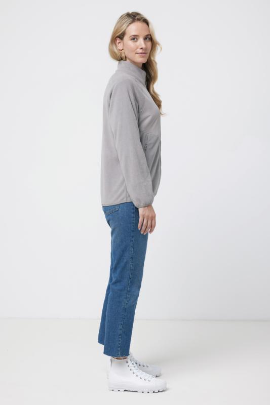 Micro fleece bunda na zips IQONIQ Talung z rec. polyesteru storm grey XXS 12