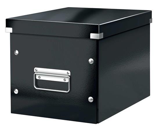 Odkladací box, veľkosť M, LEITZ "Click&Store", čierna 1
