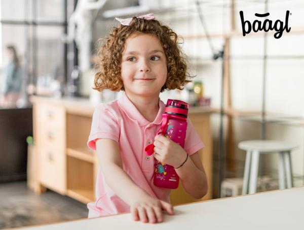 BAAGL Tritanová fľaša na nápoje Plameniaky, 500 ml 8