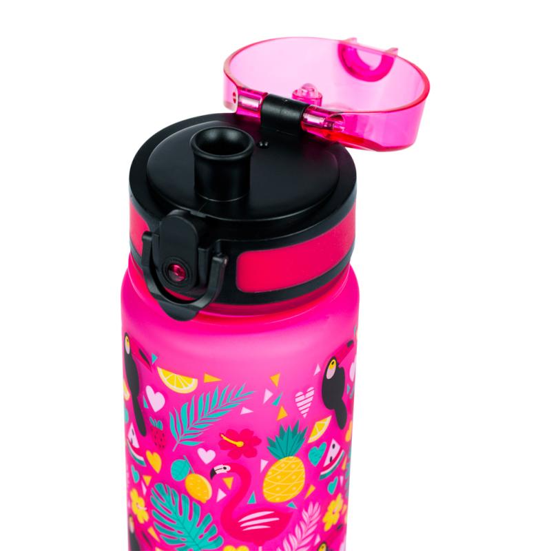 BAAGL Tritanová fľaša na nápoje Plameniaky, 500 ml 4