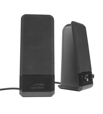 Reproduktory, 2.0 stereo, 5W, SPEEDLINK "Event", čierne