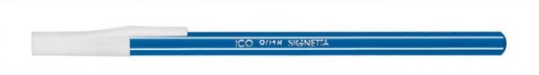 Guľôčkové pero, 0,7 mm, s vrchnákom, ICO "Signetta", modré 2