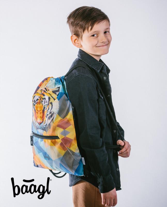 BAAGL Školské vrecko Tiger 4