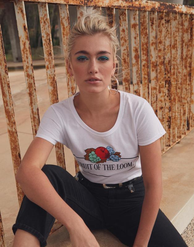 Dámske tričko Vintage s veľkým logom 1