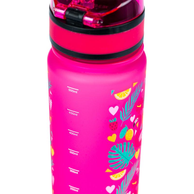 BAAGL Tritanová fľaša na nápoje Plameniaky, 500 ml 2
