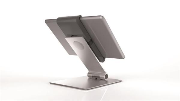 Držiak na tablet, stolový, DURABLE, strieborná 4