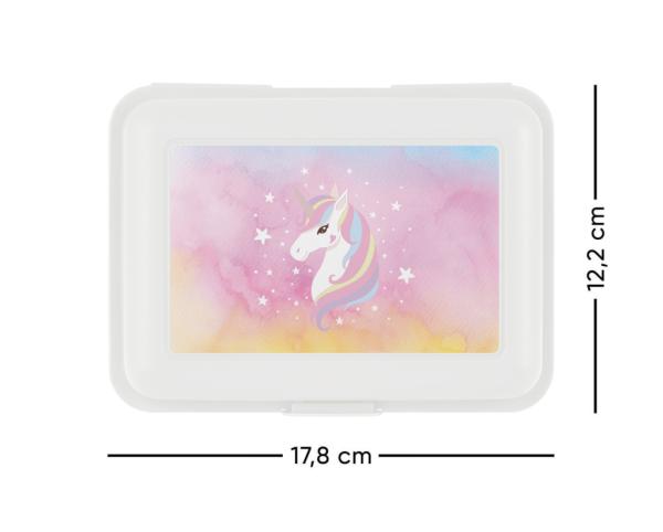 BAAGL Box na desiatu Rainbow Unicorn 1