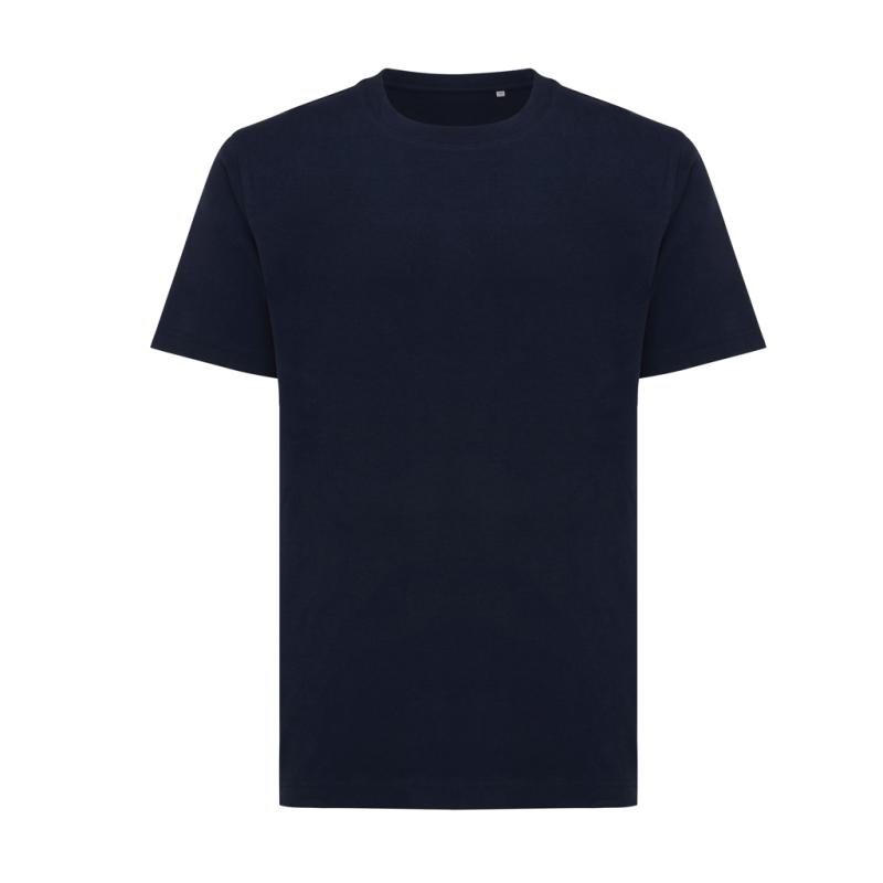 Tričko IQONIQ Kakadu relaxed fit z recykl. bavlny námornícka modrá L 1