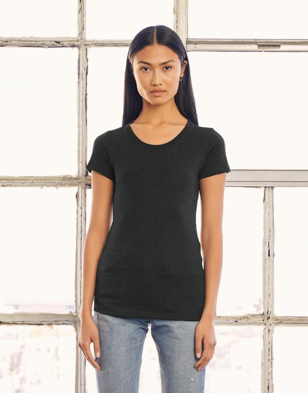 Dámske tričko Triblend Crew Neck 1