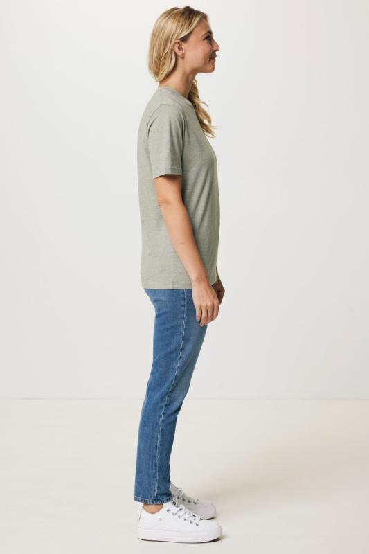 Ľahké tričko IQONIQ Sierra z recykl. bavlny light heather green XXS 8