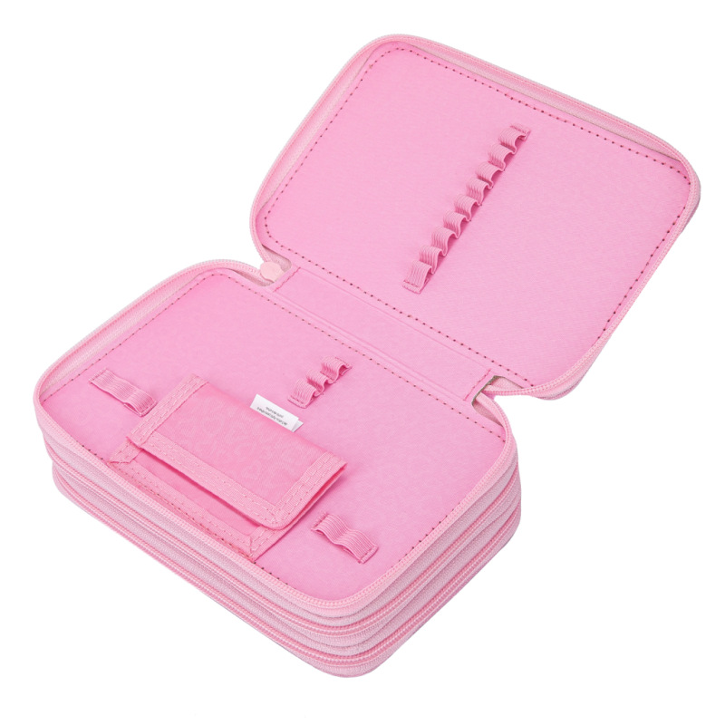 BAAGL Školský trojposchodový peračník Hello Kitty Sweet Leopard GRS 3