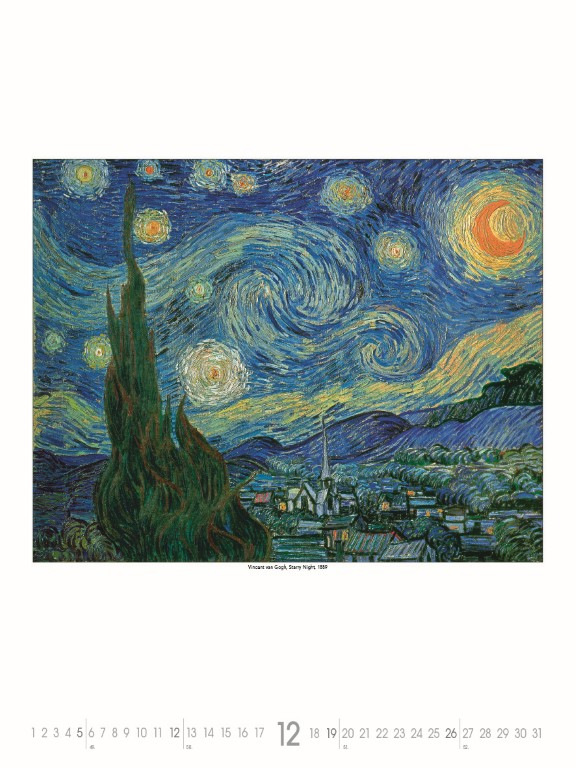 Nástenný kalendár Vincent van Gogh 2027 13
