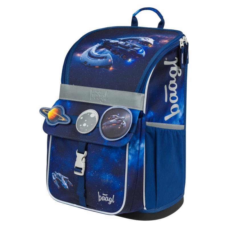 BAAGL Školská aktovka Zippy Vesmírna loď 1