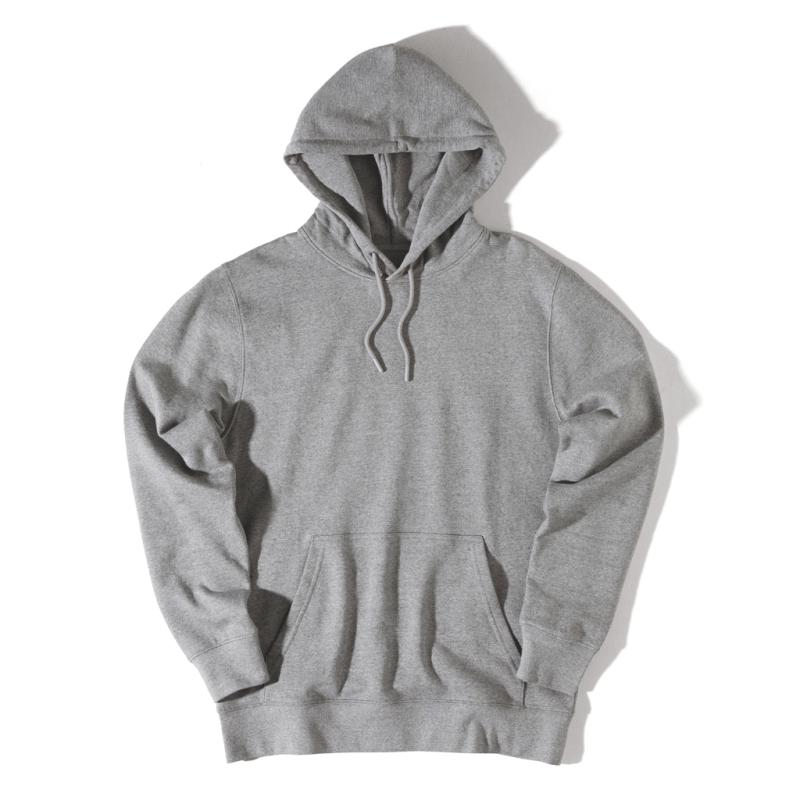 Ľahká mikina s kapucňou IQONIQ Rila z recykl. bavlny light heather anthracite XS 3