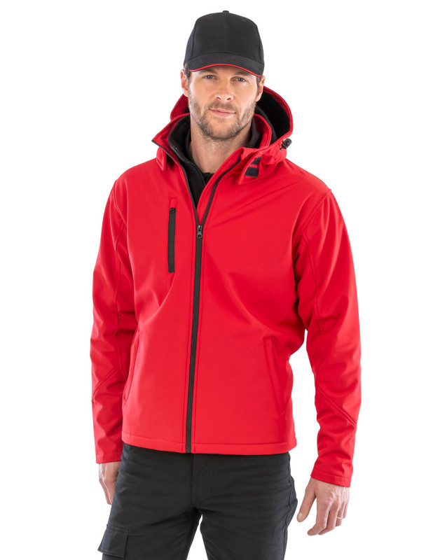 Pánska TX Performance Softshell bunda s kapucňou 7