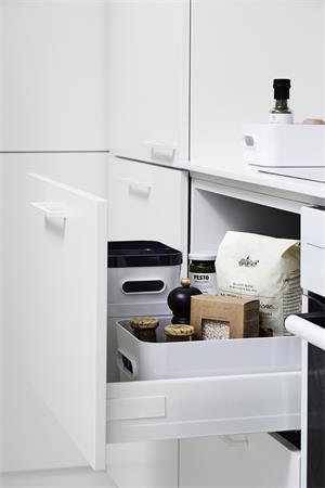 Úložný box, plastový, 15,4 l, SMARTSTORE "Compact L", biely 3