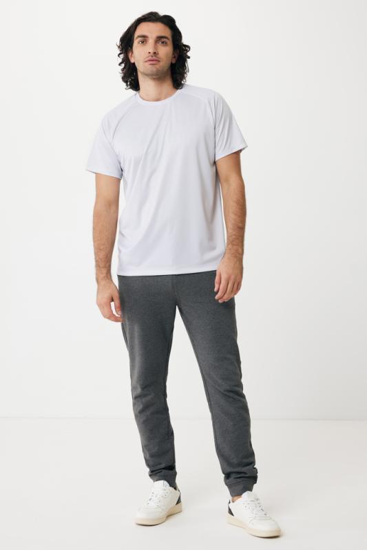Tepláky IQONIQ Cooper z recykl. bavlny heather anthracite XXS 5