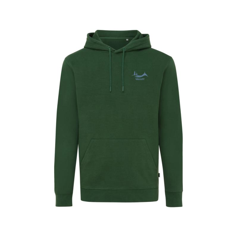 Mikina s kapucňou IQONIQ Jasper z recykl. bavlny forest green XS 6