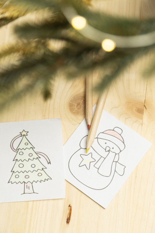 Jolably vianočná sada s omaľovánkami 6