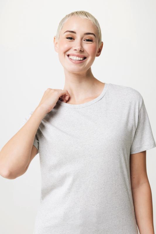 Dámske tričko IQONIQ Yala z recykl. bavlny light heather grey XL 8