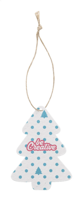 CreaJul Seed vlastné semienkový papier vianočný stromček ozdoba, vianočný stromček