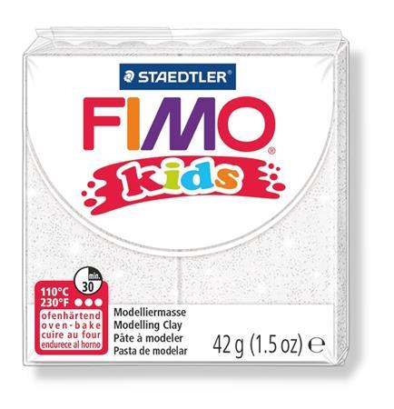 Modelovacia hmota, 42 g, FIMO "Kids" , biela 1
