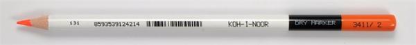 Ceruzka, zvýrazňovač, KOH-I-NOOR "3411", oranžová 1