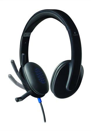 Slúchadlá, stereo, s mikrofónom, LOGITECH "H540" 1