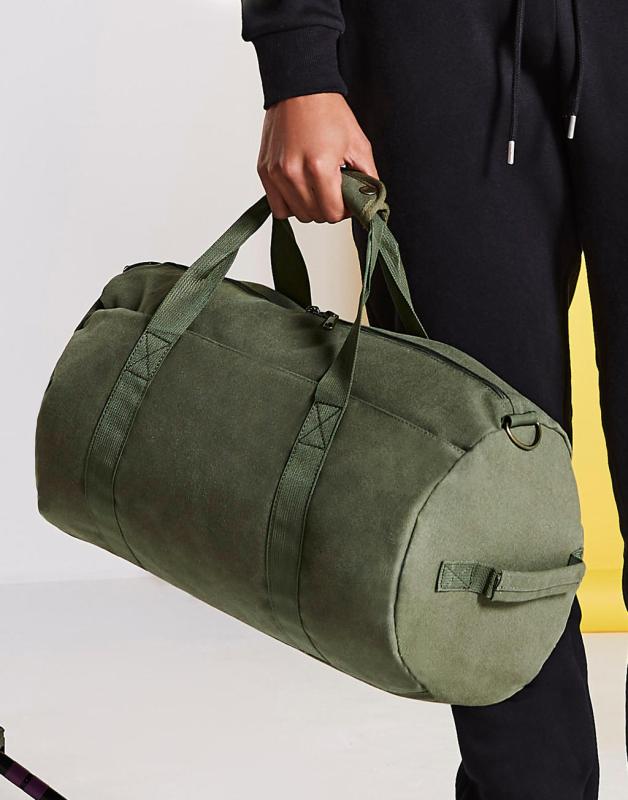 Taška Vintage Canvas Barrel
