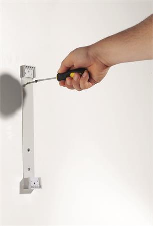 Držiak, nástenný, s 5 panelmi, DURABLE "VARIO® WALL 5", tmavomodrá 2