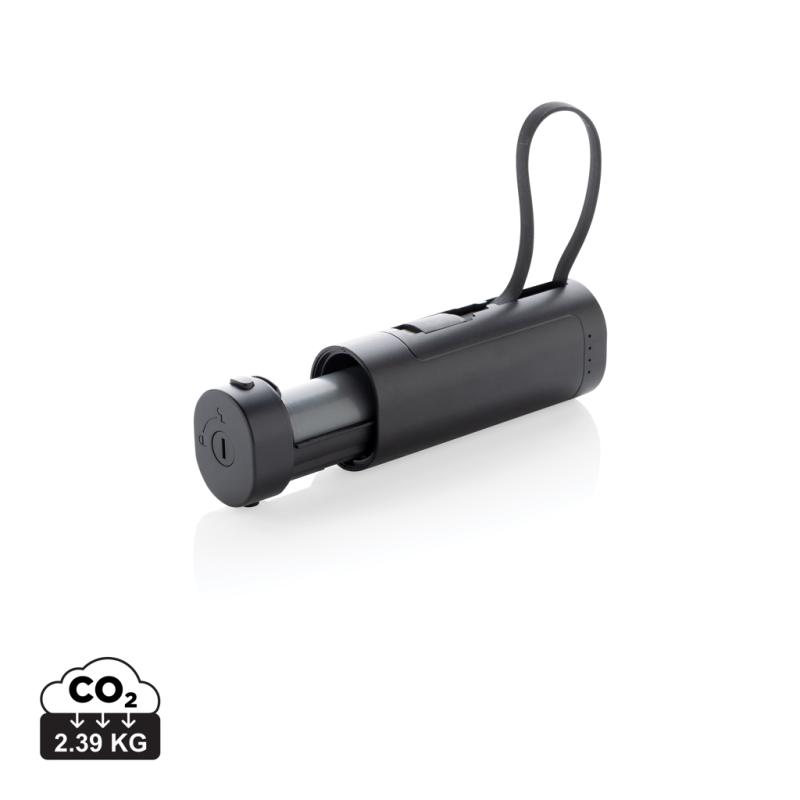 Powerbanka 5000mAh CycleCell s odnímateľnou batériou čierna