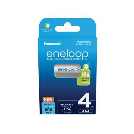 Nabíjacia batéria, AAA mikrotužková, 4x800 mAh Ni-MH, PANASONIC "Eneloop" 1