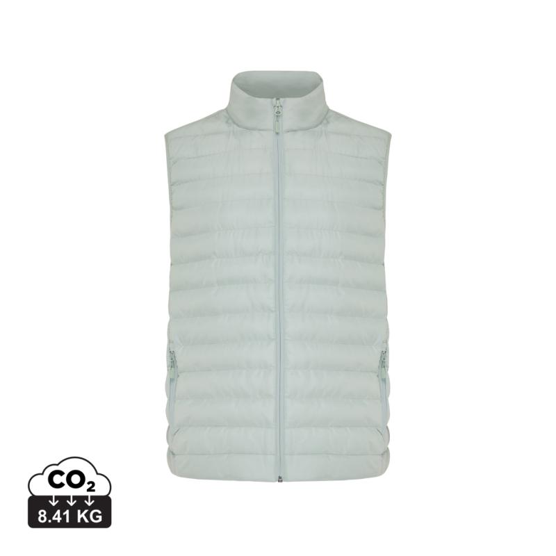 Pánska vesta IQONIQ Meru z recykl. polyesteru Iceberg green XXXL 1