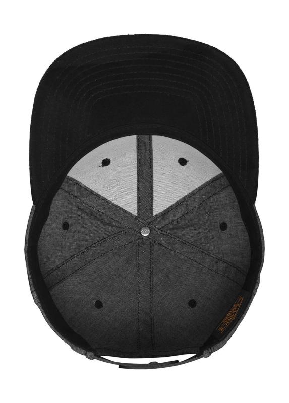 Chambray-Suede Snapback šiltovka 6