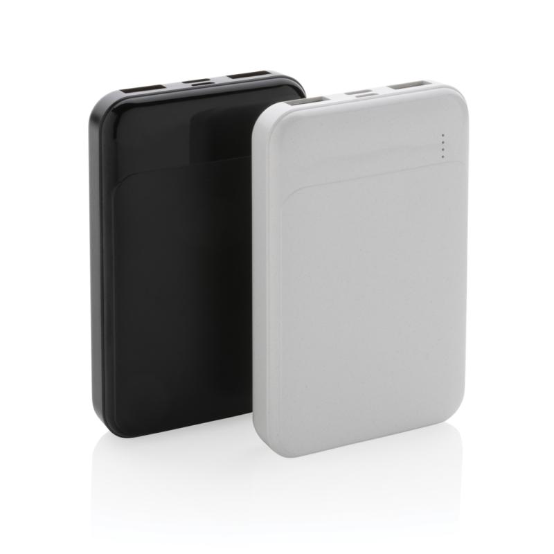 Powerbanka 5000 mAh z RCS recykl. plastu biela 10