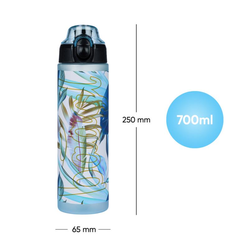 BAAGL Tritanová fľaša na nápoje Leafs, 700 ml 6
