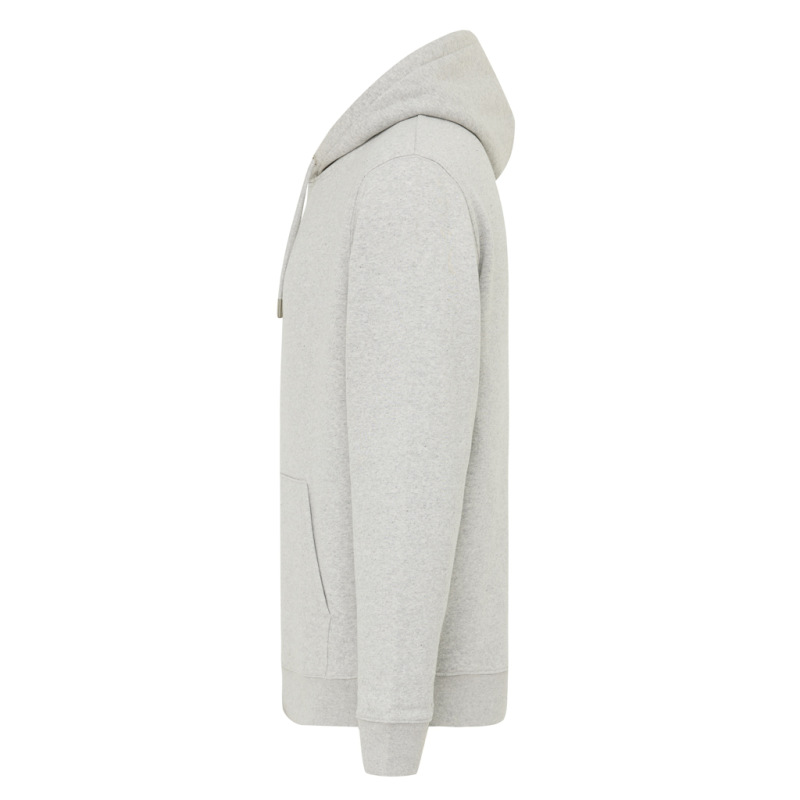 IQONIQ Joshua Unisex mikina s kapucňou z rec. bavlny light heather grey XXS 2